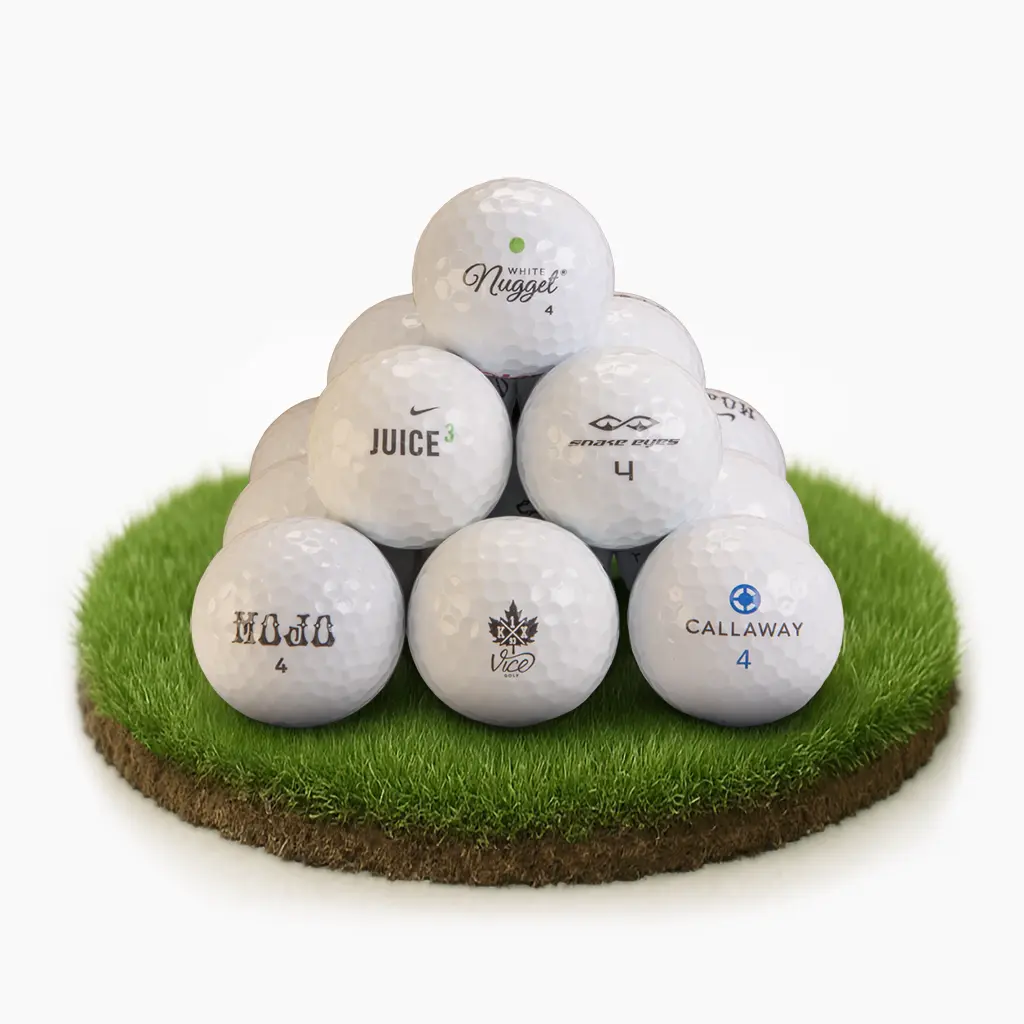 Blandade Golfbollar (50-pack)