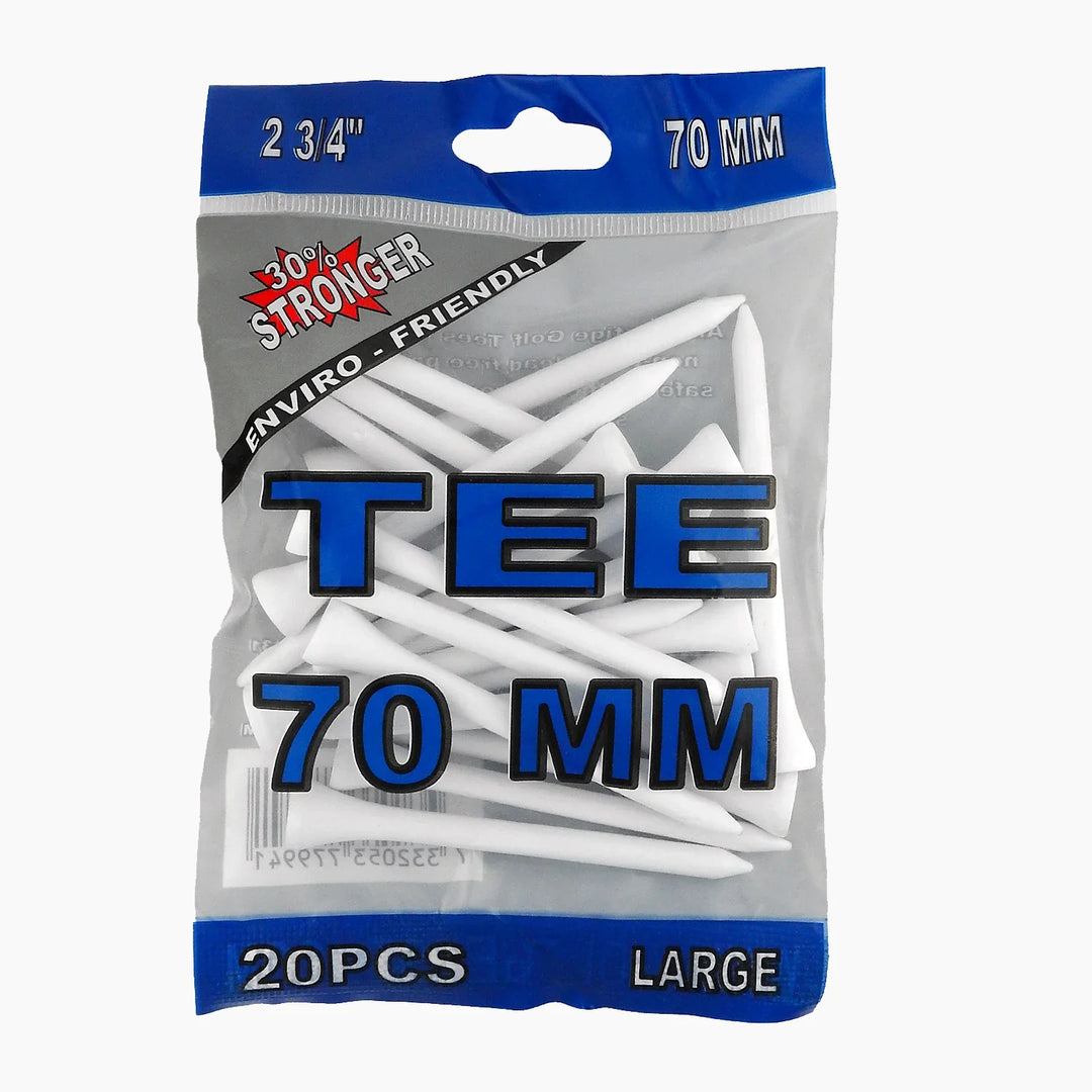 Golfpeggar Trä Vita
