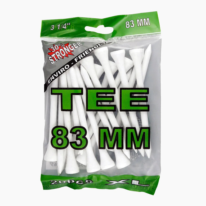 Golfpeggar Trä Vita